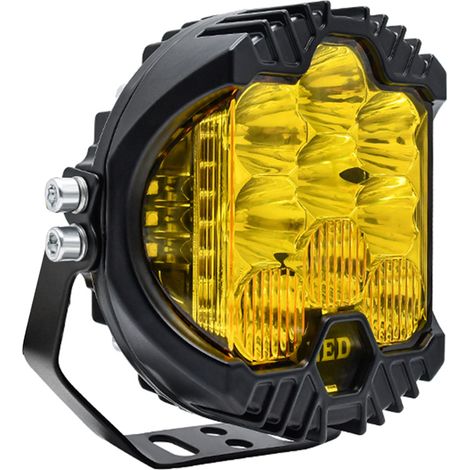GROOFOO 1Pcs 7inch LED Work Light Pods Spot Flood Combo Beam Fog Lamp Offroad Driving Light (1/5)