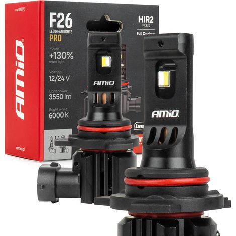 LED-Autolampen F26 PRO LumiTec limited +130% DUO full canbus HIR2 12V 24V amio-04876 (1/5)