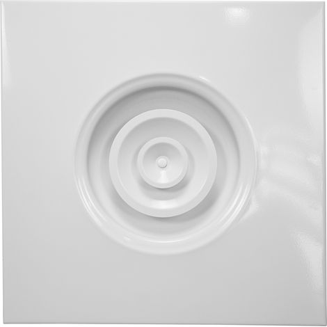 Diffuseur circulaire à jet réglable pour faux plafond, blanc, D raccord 160 mm S&P (UNELVENT) 852421