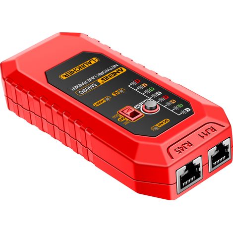 ANENG M469C Localisateur Câble Réseau Multifonction Testeur RJ45 RJ11 Outil Réseau Traqueur Fil Récepteur Mesure Traçage Analyseur Réparation 1 Kit (1/5)