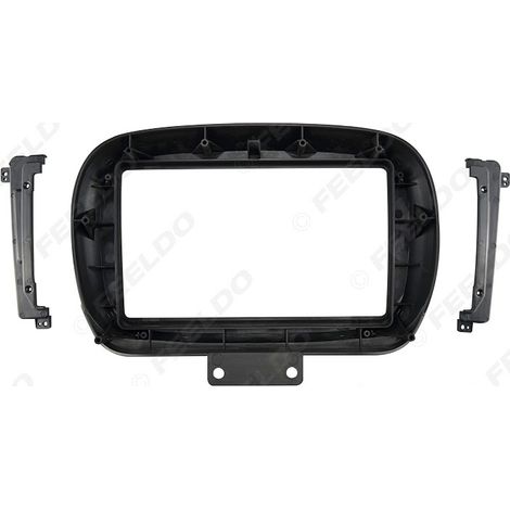 Compatible with 14 Fiat 500X models, Android navigation frame modification, large widescreen speaker panel, versatile 9-inch frame. (1/4)