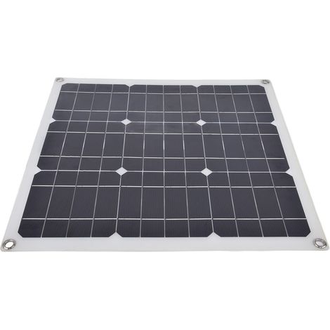 30-W-Solarpanel + 10-A-Regler, 18 V 5 V USB, tragbar für Radfahren, Camping, Wandern, Outdoor-Aktivitäten (BSY-0826, Batterie nicht enthalten) (1/5)