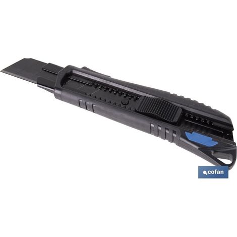 Taglierina professionale "Heavy Duty" con rivestimento antiscivolo e sistema di bloccaggio automatico (include lama in acciaio)