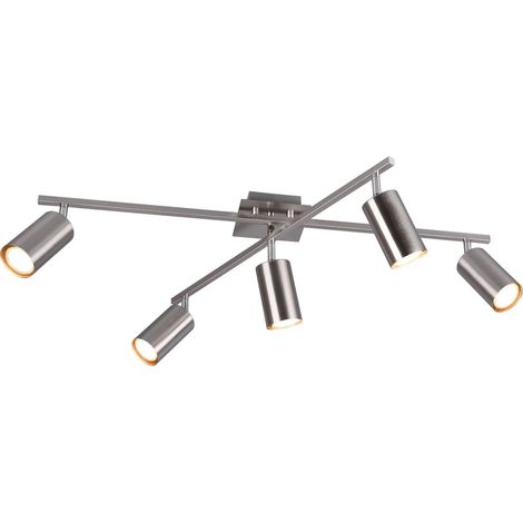 Suspension moderne MARLEY chromée Ø77cm 5xGU10 Trio (1/5)
