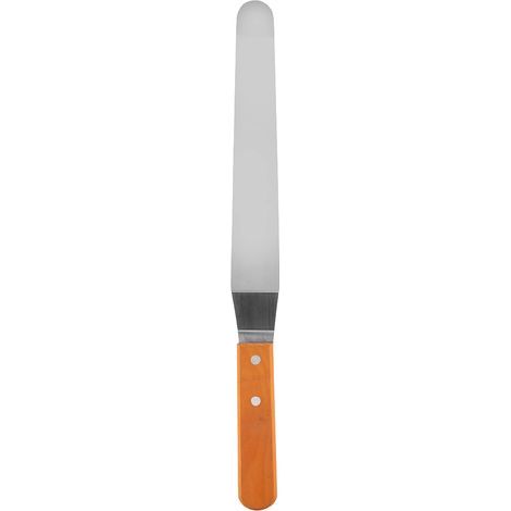 Lot de 3 spatules en plastique pour pâtisserie, décoration gâteaux et travail de la pâte (1/4)