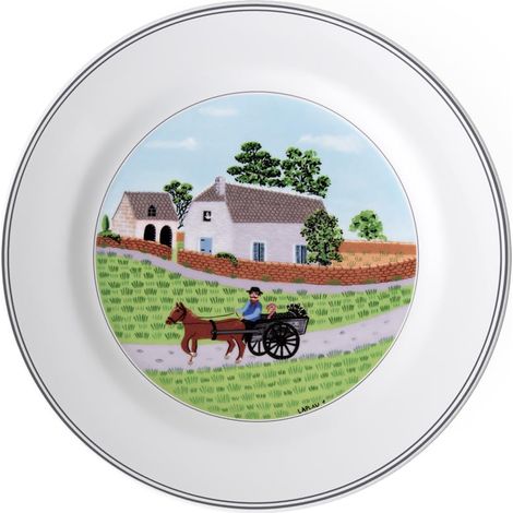 Assiette Plate, Vert, Assiette Plate 27 cm (1/3)