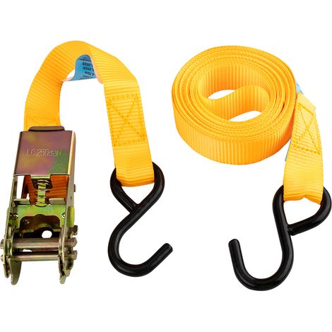 Cinghia a cricchetto 25 mm x 3 m, portata 500 kg PES (1/5)