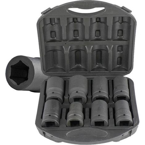 Set de 8 vasos 1" para multiplicador de fuerza JBM 52056