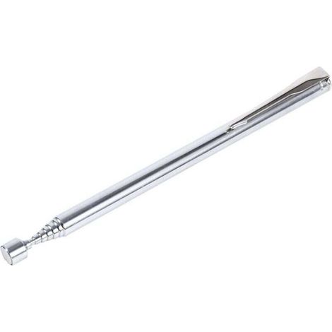 Einfach zu bedienender, tragbarer, teleskopierbarer Magnetheberstab, ausziehbares magnetisches Handwerkzeug (silber) (1/4)