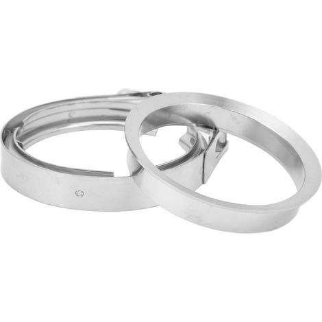 4-Zoll-Edelstahl-Auspuffkrümmer-Montageflansch, kompatibler Ersatz für S400, S480, S463, S467, SXE, SX, T4, Klemme (1/5)