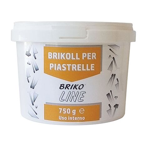 COLLANTE MAIOLICHE PASTA BRIKO LINE - KG 0,750- 12 pezzi