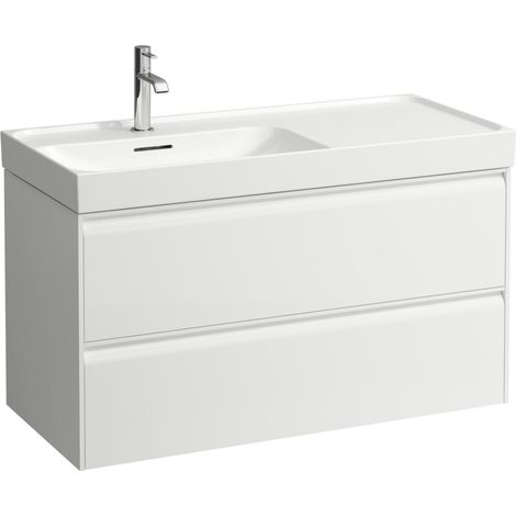 LAUFEN MEDA Meuble sous-lavabo, 2 tiroirs, système de rangement