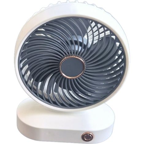 Mini desktop fan 2025, new, with USB charging, small electric fan, second and third adjustable speed