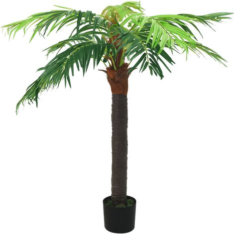 vidaXL Palma Phoenix Artificiale con Vaso 190 cm Verde