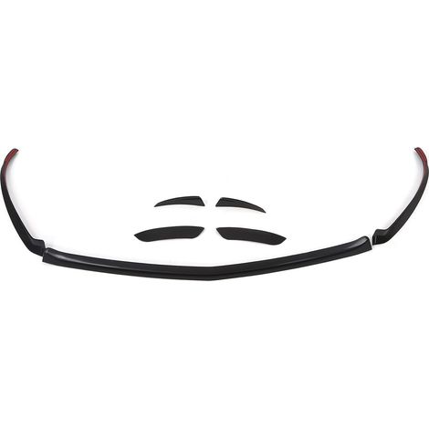 Lèvre de Pare-Chocs Avan Aileron de Pare-chocs Avant 7 Pièces Remplacement Avant de Conception aérodynamique de Voiture pour Classe A W177 Line 2018+ (1/5)
