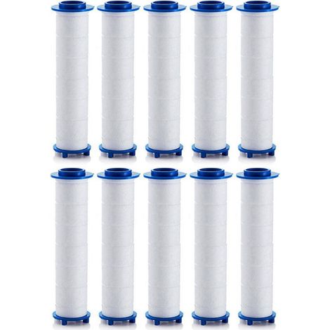 10PCS Filtre de Douche de Rechange pour - Filtre à de Douche à Haut Rendement pour éLiminer le Chlore et le Fluorure Accueil (1/5)