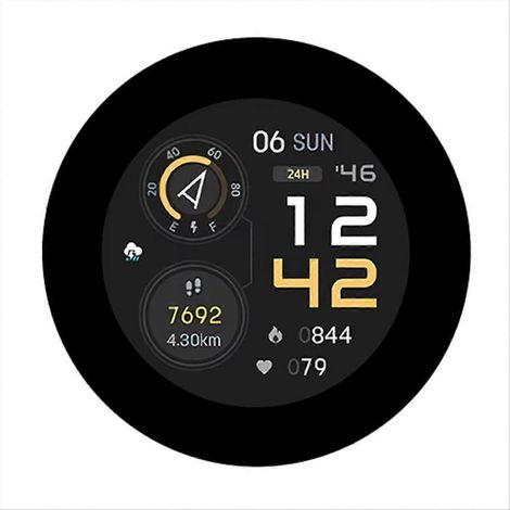Carte de développement ESP32 S3 avec écran tactile capacitif LCD 2,1 pouces 480x480, interface homme-machine LVGL et capteur QMI8658C à 6 broches (1/5)
