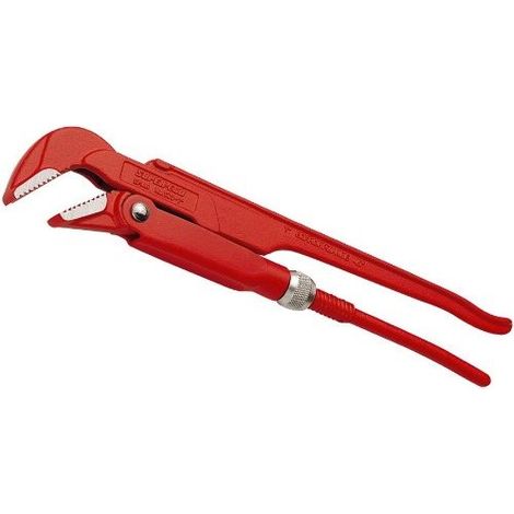 Giratubi modello svedese 952 per tubi 1" - Apertura mm 49 - Lunghezza mm 320 - Peso gr. 820 3529.00.003