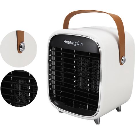 Chauffage électrique moderne, Mini, léger, Portable, Protection contre la surchauffe, prise ue, blanc, 220V (1/5)