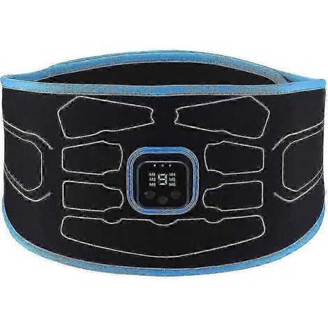 Appareil d'électrostimulation musculaire abdominale intelligent EMS, ceinture de fitness vibrante amincissante, unisexe (1/5)