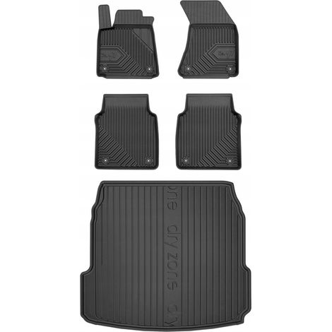 SET 77 Gummimatten und Fußmatten AUDI A8 D4 Lang 2013 -2017 (1/5)
