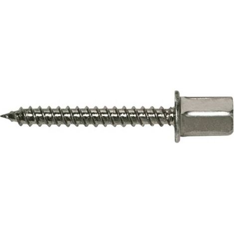 CELO 9845TRBP - Zèle 9845 DU PBRT filetage boi  pbrt 8x45 tête manchette M8 Acier ZINGUÉ (50 ud conteneur) (1/4)