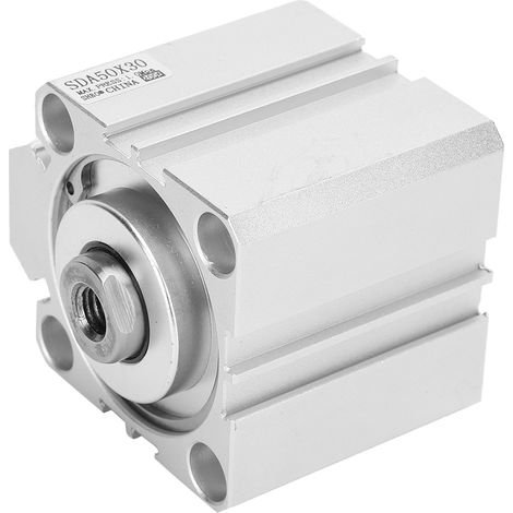 Cylindre pneumatique SDA50X30, composants pneumatiques fins en acier inoxydable de haute qualité (1/5)