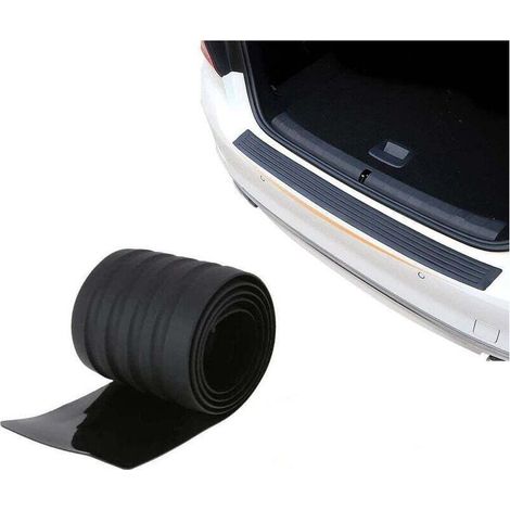 Protecteur de Pare-Chocs Arrière, Plaque de Protection Univers pour Pare-Chocs arrière de Coffre de Voiture, Baguette de Protection Arrière en Caoutchouc Anti-éraflure 102cm (1/4)