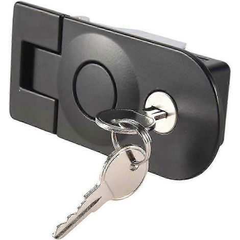 Verrou de porte à compression robuste avec levier pour camping-car, bateau ou caravane (1/5)