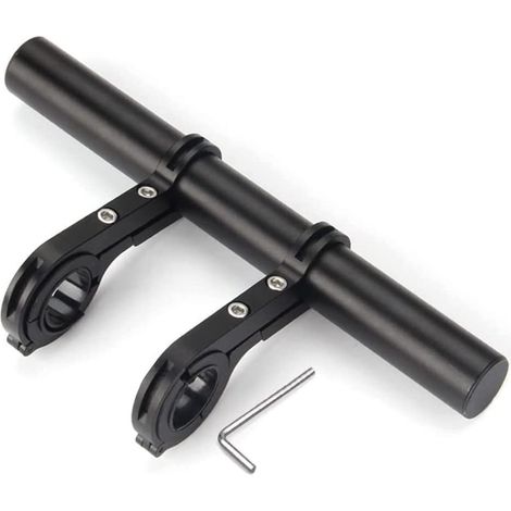Rallonge de guidon de vélo à souder - 20 cm Noir - RAPANDA (1/5)