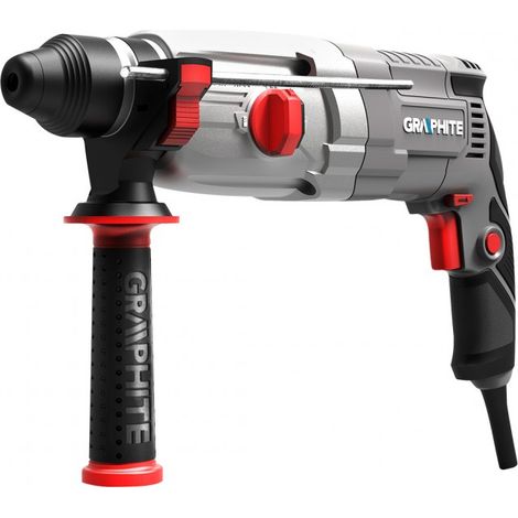 Martello perforatore SDS+ Graphite 800 W potente e preciso (1/5)