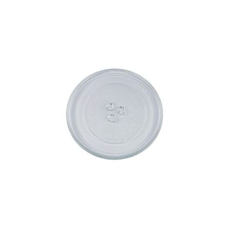 Piatto girevole per microonde, piatto in vetro da 24,5 cm, piatto in vetro da 245 mm, piatto girevole di ricambio, piatto in vetro, piatto girevole in vetro per microonde - Crezuo