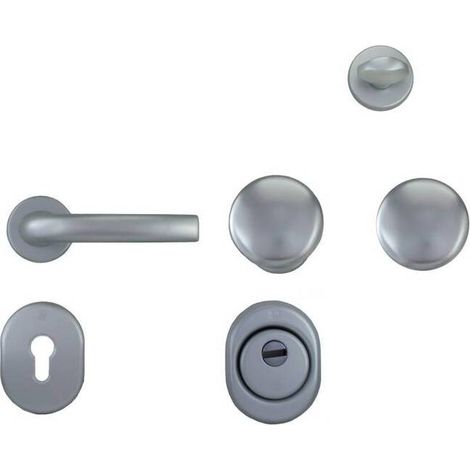 C KIT ACCESSORI INOX P/PORTA BLINDATA CIL EUROP