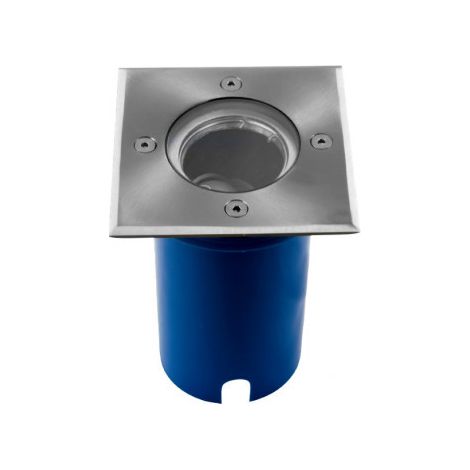 Spot Encastrable Sol Douilles GU10 & GU5.3 Inox 316 L Miidex Lighting® (1/5)