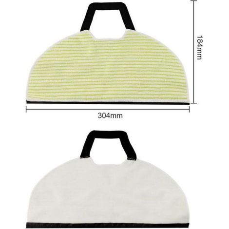 Serpillère Microfibre - Pour Aspirateur Robot - Compatible RV2610WA AV2610WA RV2620WD RV2610WFUS RV2410WD - Lot de 4 (1/4)