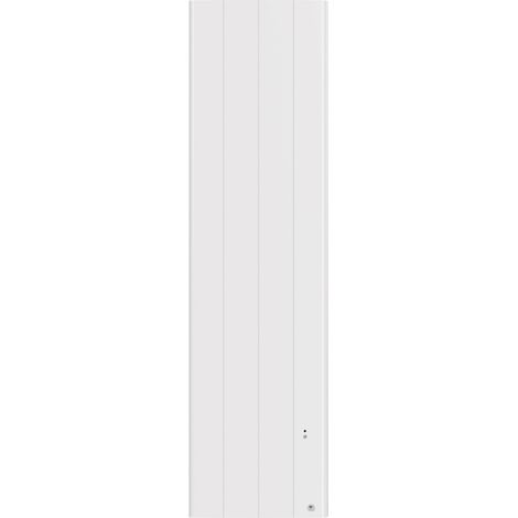 Radiatore a calore dolce connesso Bilbao 4 verticale 1500W Bianco lucido - THERMOR - 494833 (1/5)
