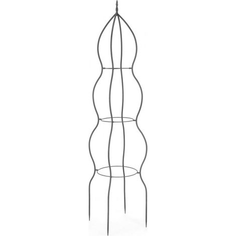 Supporto Per Piante Jemma per uso interno ed esterno. -40x1x110h / Antracite (1/3)