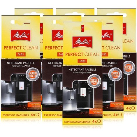 Set de 7 pastillas limpiadoras 4 x 1,8 g para cafetera MELITTA 6762481