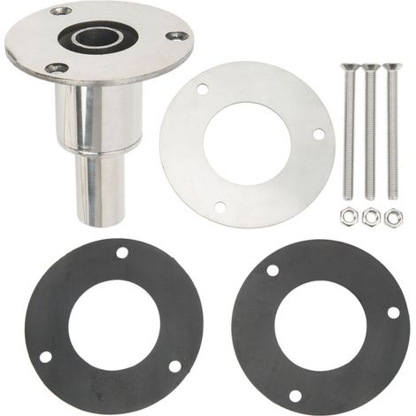 Straight Exhaust Skin Through the Shell 22mm Stainless Steel 316 Surface Polished for Diesel Parking Heaters Diesel Heater Through the Shell (1/5)