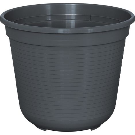 Geli Pflanztopf Standard Ø 18 x 16 cm anthrazit
