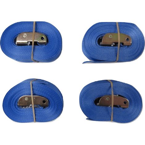 Cambuckle Tie Down Straps 35MM 700KG 5M x4 (Lashing Strap Secure Hold Cam) (1/5)