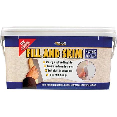 Everbuild FILLSKIM5 Fill & Skim Tub 5 litre EVBFILLSKIM5
