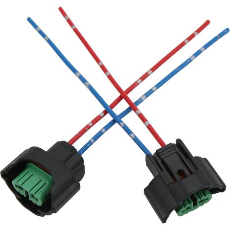 2 Connecteurs femelles H11 avec faisceau de câbles, douilles à pigtails pour phares et antibrouillards (1/5)
