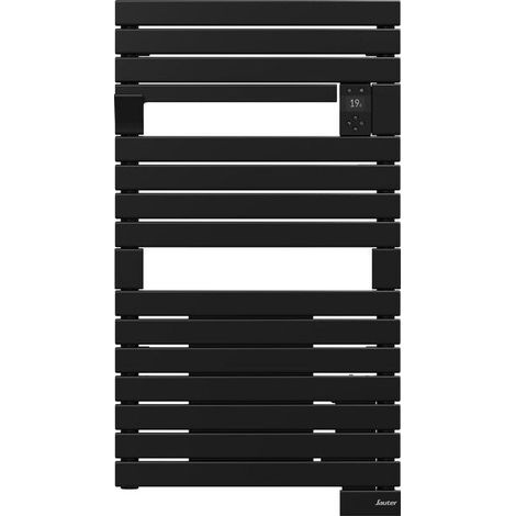Sauter – Sèche-serviette électrique soufflant 1500W – Soufflerie 1000W – Inertie fluide – Dimensions h.99,5 x l.55 cm – Acier noir (1/3)