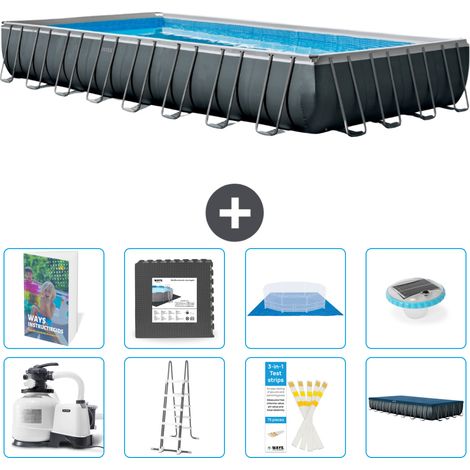 Ultra XTR Pool Rechteckig - 975x488x132 cm - 9-teilig S608