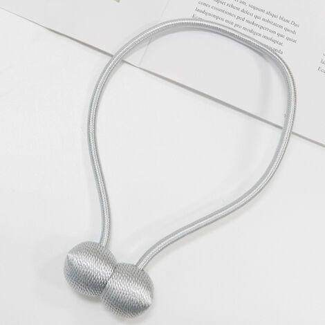 royaluxe-D'embrasses de Rideaux, 2 Embrasse Rideau Magnétiques Attaches Rideau, Attaches de Rideau Support Attaches, Rideaux Embrasses à Rideaux Attaches de Rideaux pour Décoration de Maison Bureau, G (1/5)