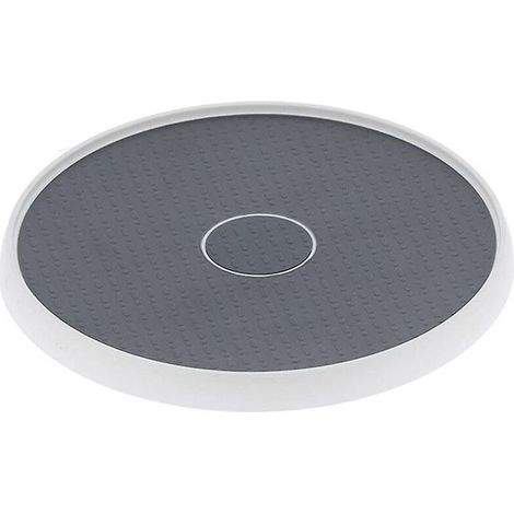 2-in-1 Aufbewahrungsschale, rutschfestes Gewürzregal aus Kunststoff, Organizer-Tablett für Küche, Kühlschrank, Badezimmer und Büro (1/4)