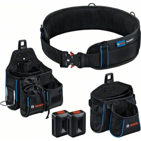Mobilité Bosch Professional Kit Ceinture 93 avec GWT 2, GWT 4 et ProClick Holders - 1600A0265P