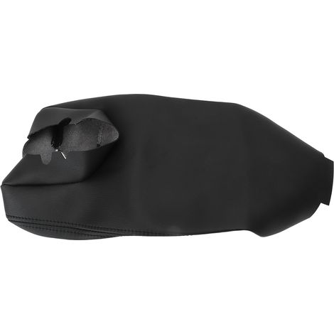 Couvercle de console centrale en similicuir noir, protection pour accoudoir et boîte à gants, compatible avec Acura TL 2009-2012. (1/5)