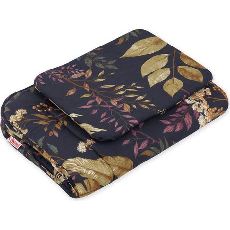 Juego de cama para bebé con relleno, 2 piezas, 75x100cm RECIÉN NACIDO - Floristic (1/3)